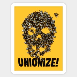 Unionize! by Tobe Fonseca Sticker